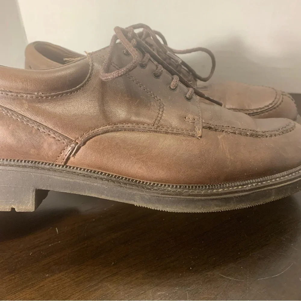Frye Taylor Mens Brown Leather Lace Up Oxford Shoes